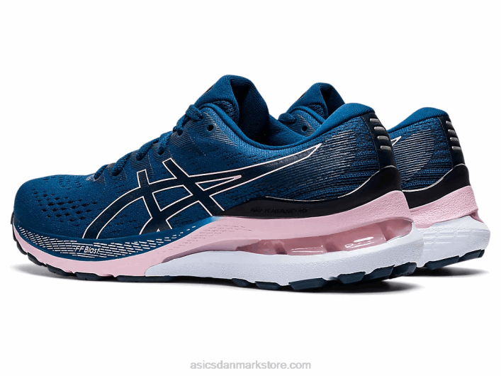 Asicsgel-kayano 28 bred 60Z43553 mako blå/knapt rosenrød