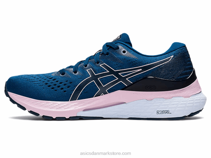 Asicsgel-kayano 28 bred 60Z43553 mako blå/knapt rosenrød