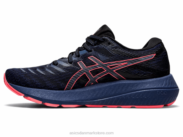 Asicsgel-kayano lite 2 60Z43861 tordenblå/flammende koral