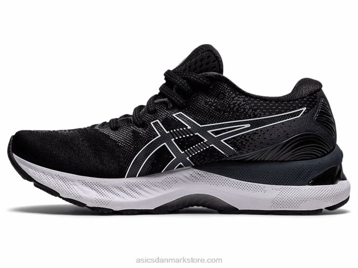 Asicsgel-nimbus 23 bred 60Z44011 sort hvid