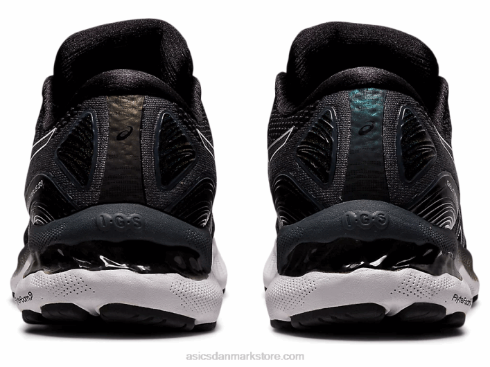 Asicsgel-nimbus 23 bred 60Z44011 sort hvid