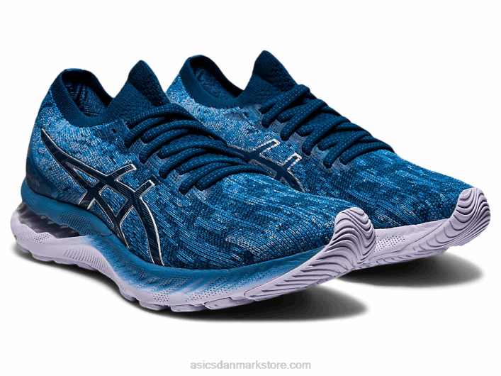 Asicsgel-nimbus 23 strik 60Z43922 grå tandtråd/mako blå