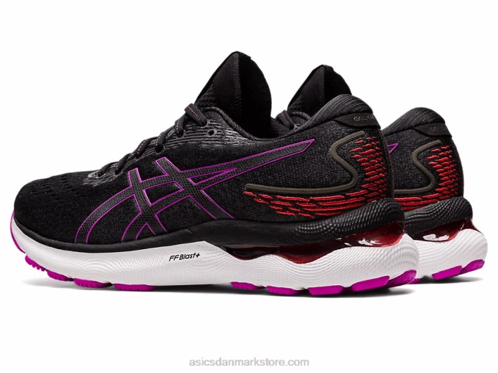 Asicsgel-nimbus 24 60Z42716 sort/orkidé