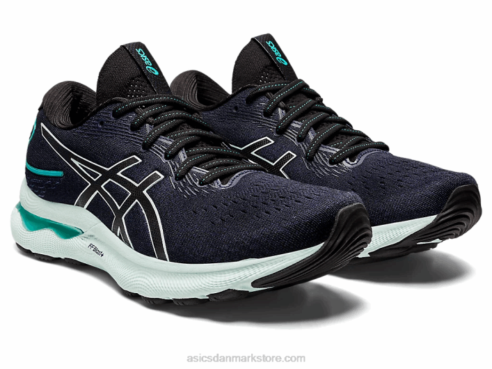 Asicsgel-nimbus 24 60Z42964 sort/beroligende hav