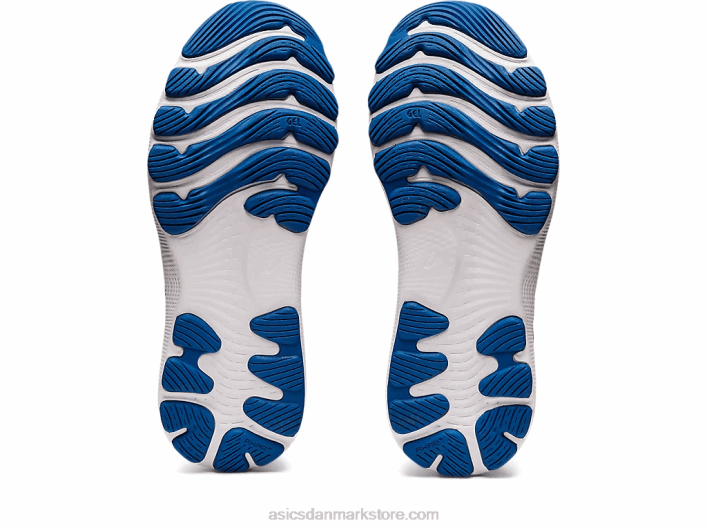 Asicsgel-nimbus 24 bred 60Z43430 fransk blå/knap rosenrød