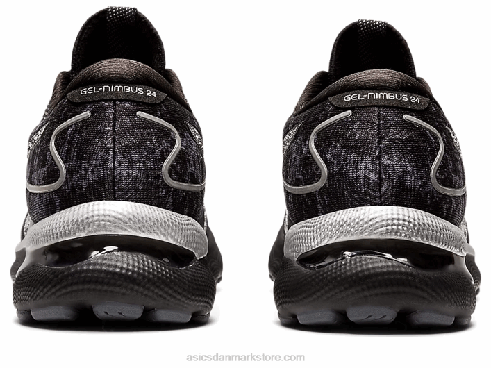 Asicsgel-nimbus 24 platin 60Z43447 bærer grå/rent sølv