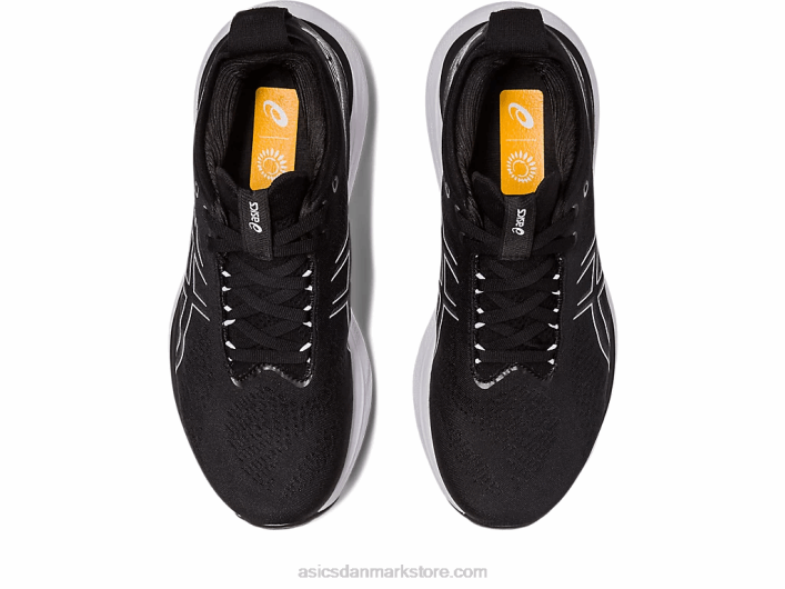 Asicsgel-nimbus 25 60Z42371 sort/ren sølv