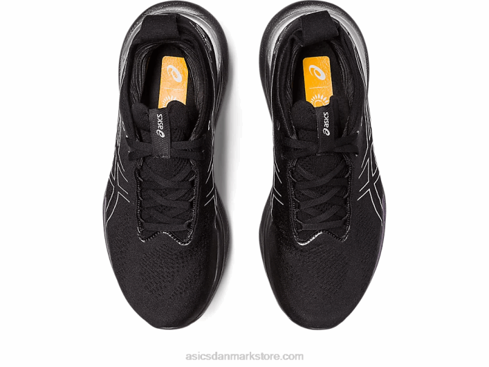 Asicsgel-nimbus 25 platin 60Z42379 sort/ren sølv