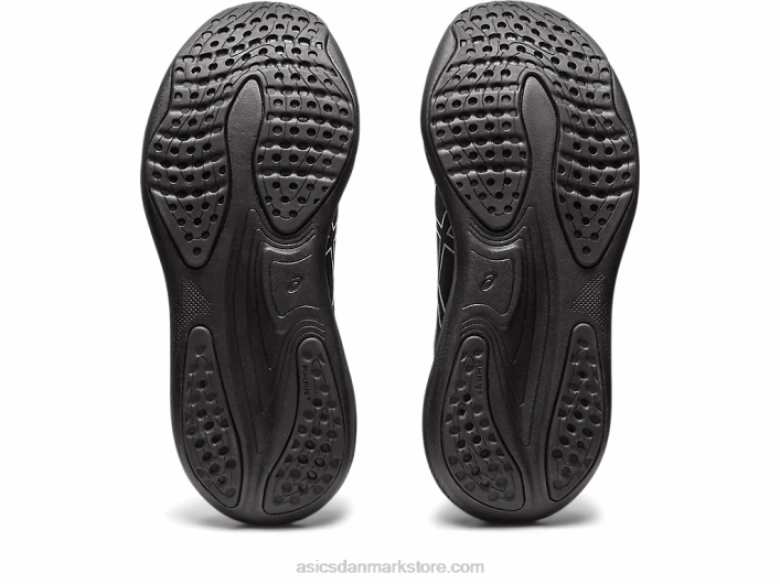 Asicsgel-nimbus 25 platin 60Z42379 sort/ren sølv