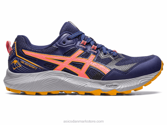 Asicsgel-sonoma 7 60Z42215 indigo blå/papaya