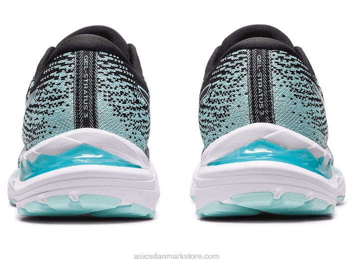 Asicsgel-stratus 3 strik 60Z42346 sort/klar blå