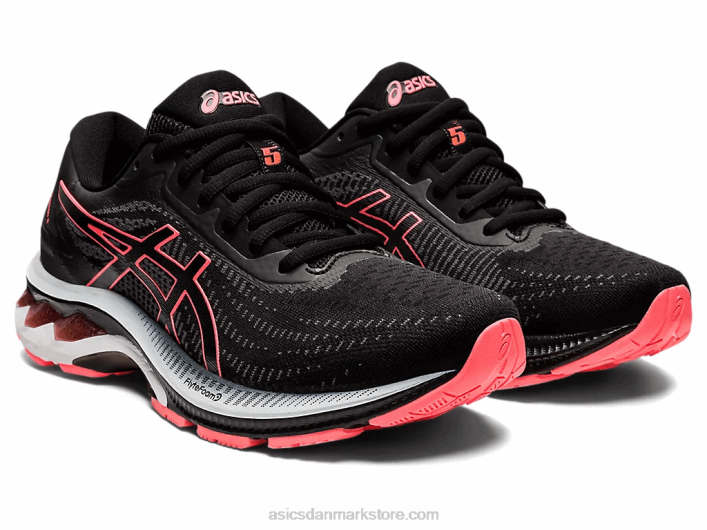 Asicsgel-superion 5 60Z42606 sort/flammende koral