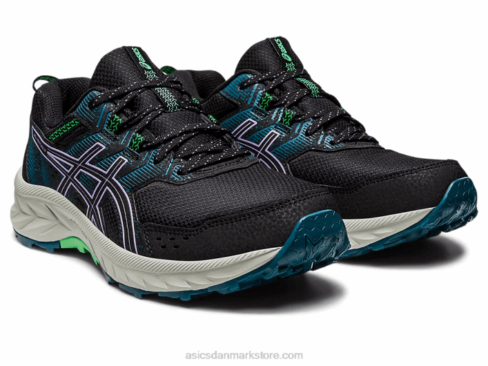 Asicsgel-venture 9 bred 60Z42216 sort/digital violet