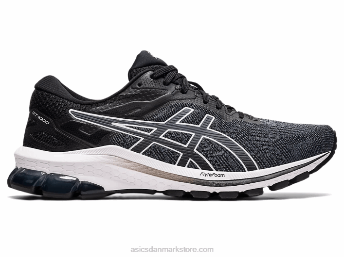 Asicsgt-1000 10 bred 60Z43995 sort hvid