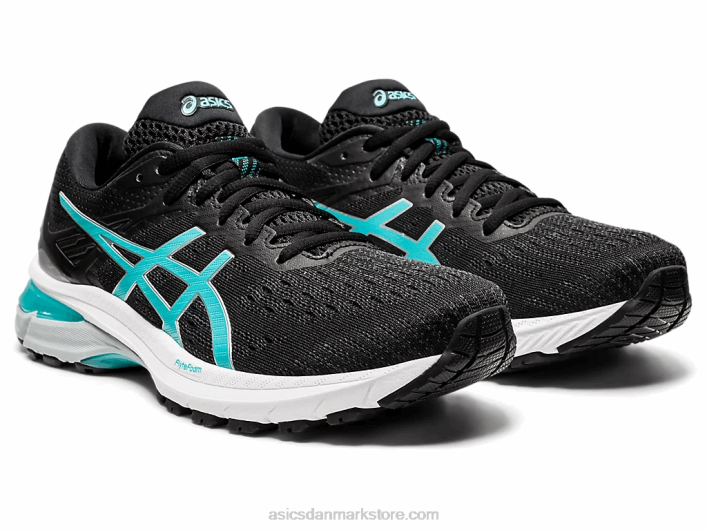 Asicsgt-2000 9 60Z44125 sort/techno cyan