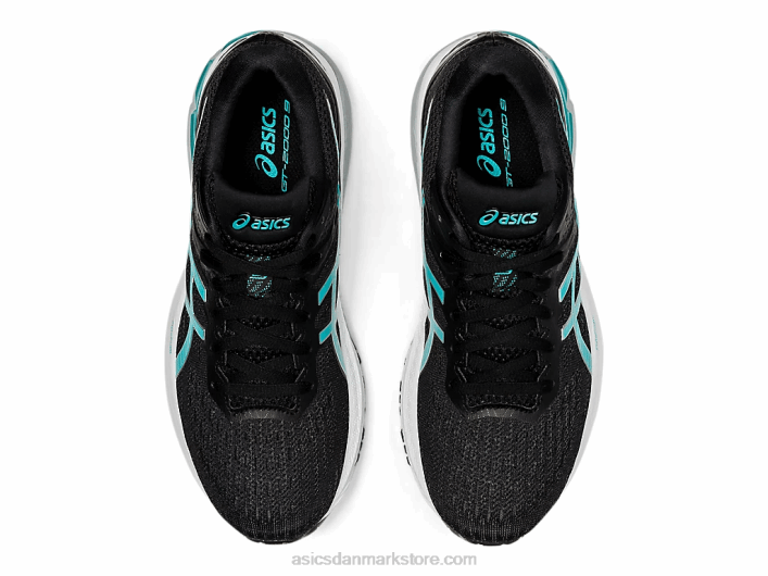 Asicsgt-2000 9 60Z44125 sort/techno cyan