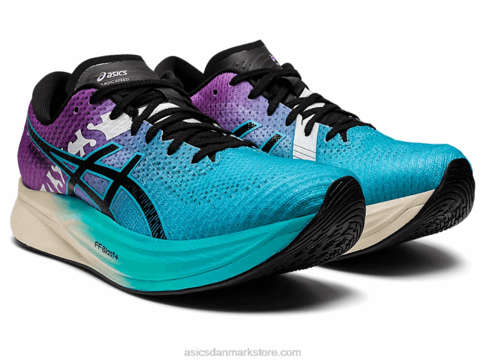 Asicsmagic speed 2 ekiden 60Z42775 akvarium/sort
