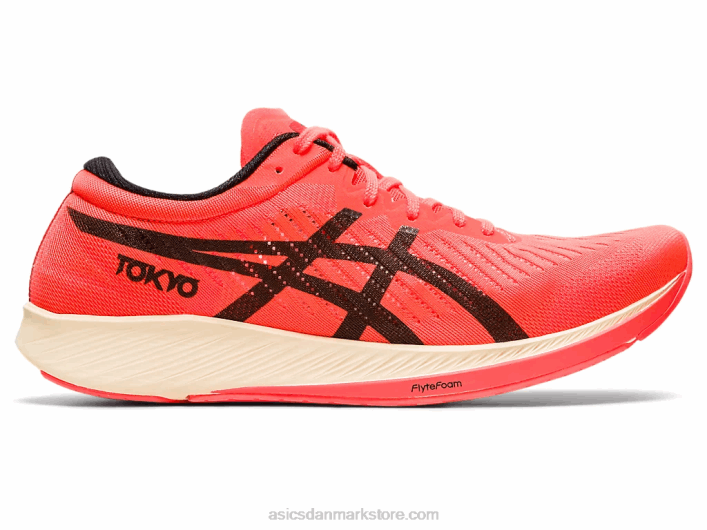Asicsmetaracer tokyo 60Z44159 solopgang rød/sort