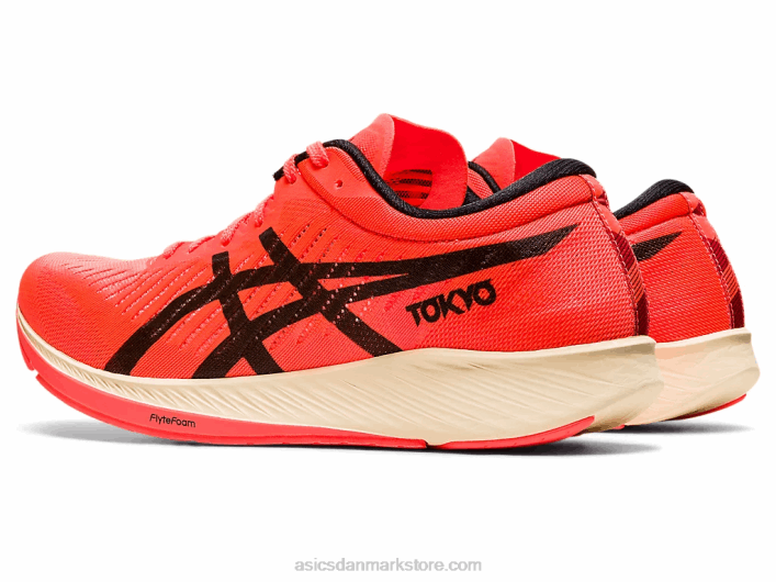 Asicsmetaracer tokyo 60Z44159 solopgang rød/sort