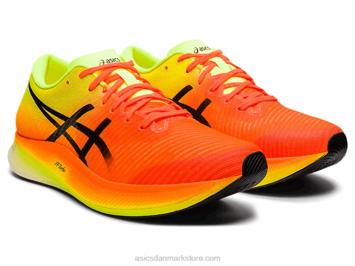 Asicsmetaspeed kant 60Z42845 chokerende orange/sort