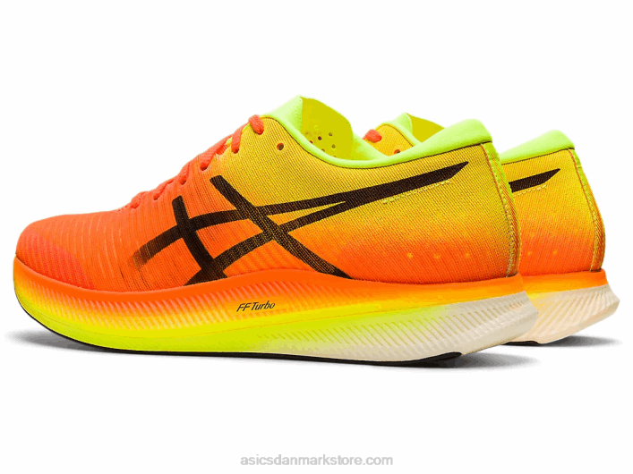 Asicsmetaspeed kant 60Z42845 chokerende orange/sort