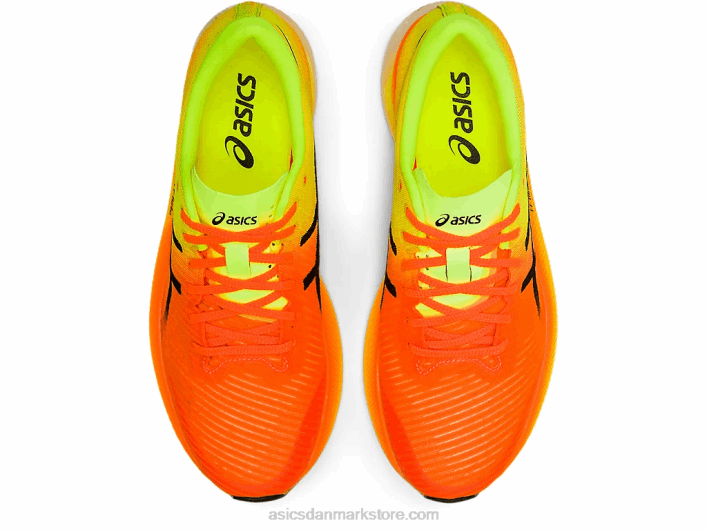 Asicsmetaspeed kant 60Z42845 chokerende orange/sort