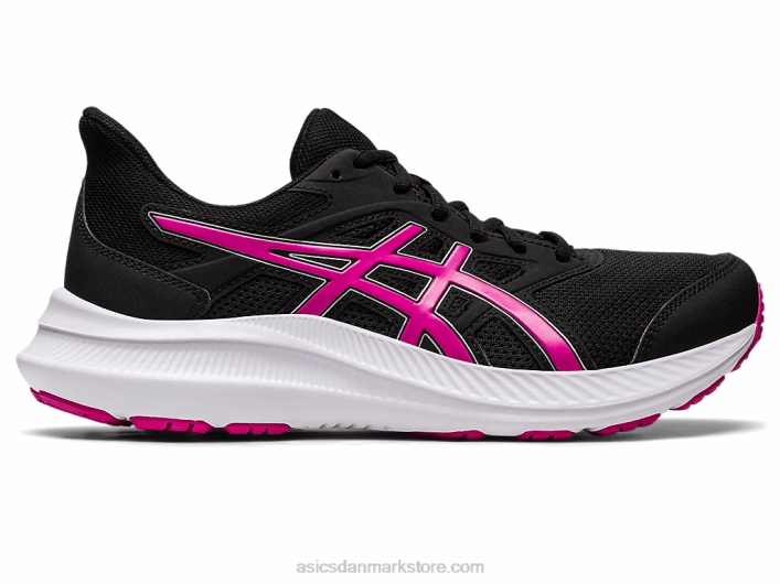 Asicsstød 4 bred 60Z42582 sort/pink rave