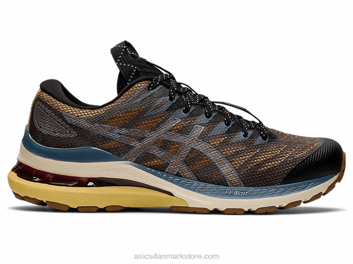 Asicsfn3-s gel-kayano 28 60Z43139 antracit/antik guld