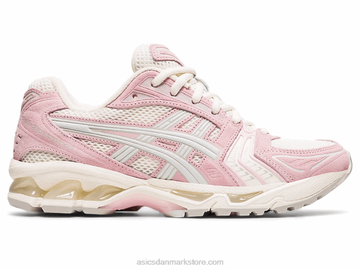 Asicsgel-kayano 14 60Z42638 fløde/lyserødt salt