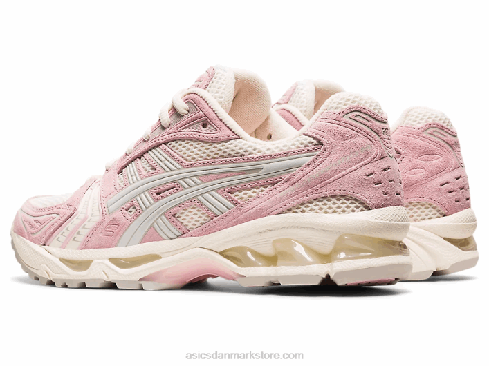 Asicsgel-kayano 14 60Z42638 fløde/lyserødt salt
