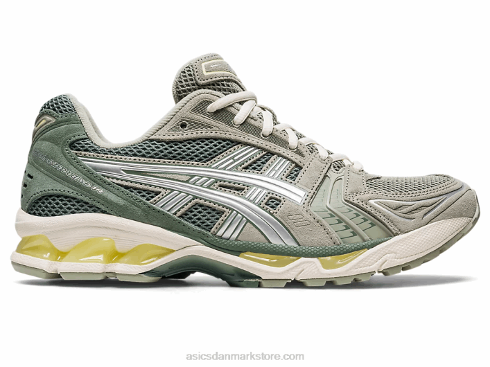 Asicsgel-kayano 14 60Z4625 oliven grå/ren sølv