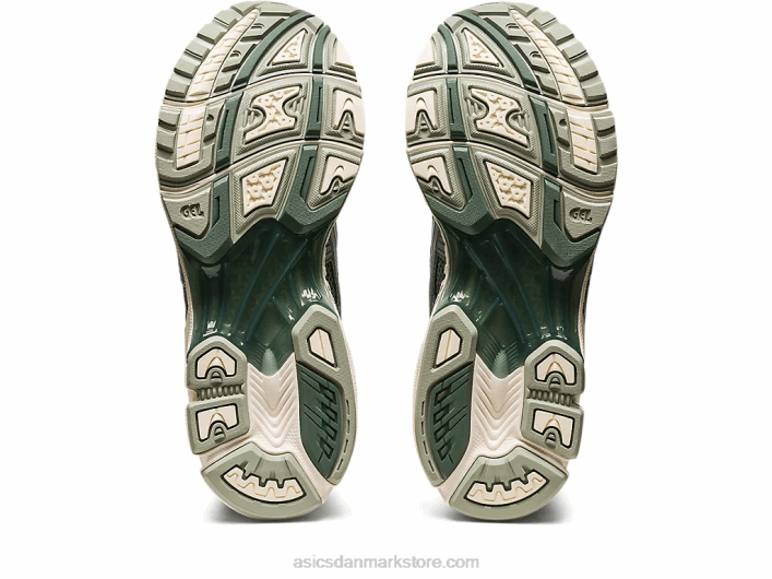 Asicsgel-kayano 14 60Z4625 oliven grå/ren sølv