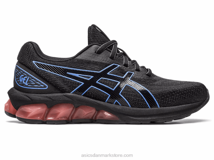 Asicsgel-kvante 180 vii 60Z42336 sort/periwinkle blå
