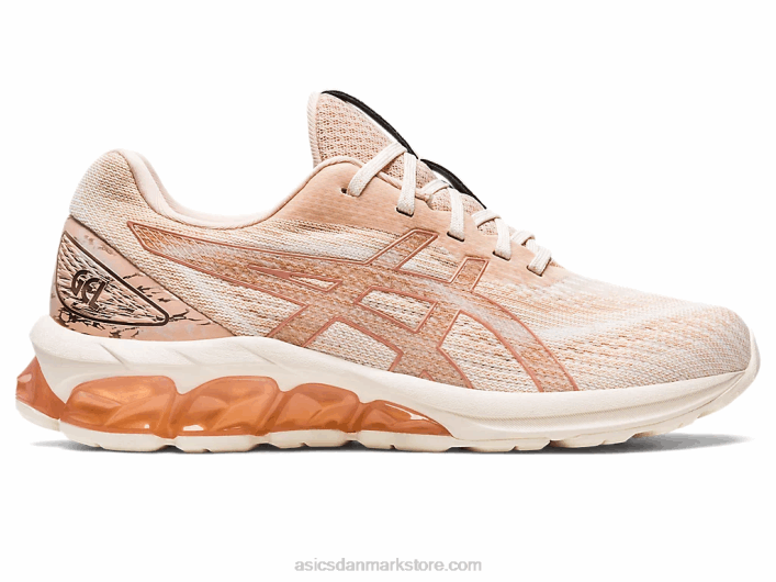 Asicsgel-kvante 180 vii 60Z42796 bisque/roset guld