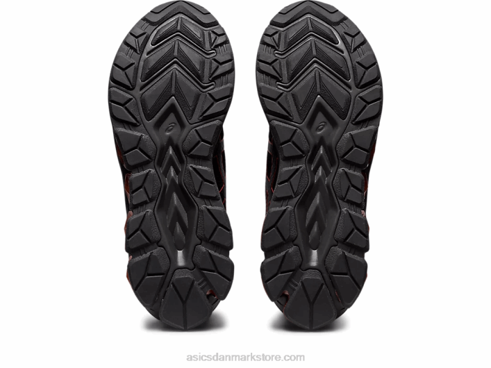 Asicsgel-kvante 180 vii 60Z4742 sort/rød alarm