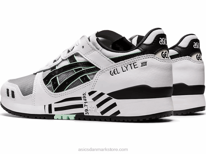 Asicsgel-lyte iii og 60Z44169 hvid sort
