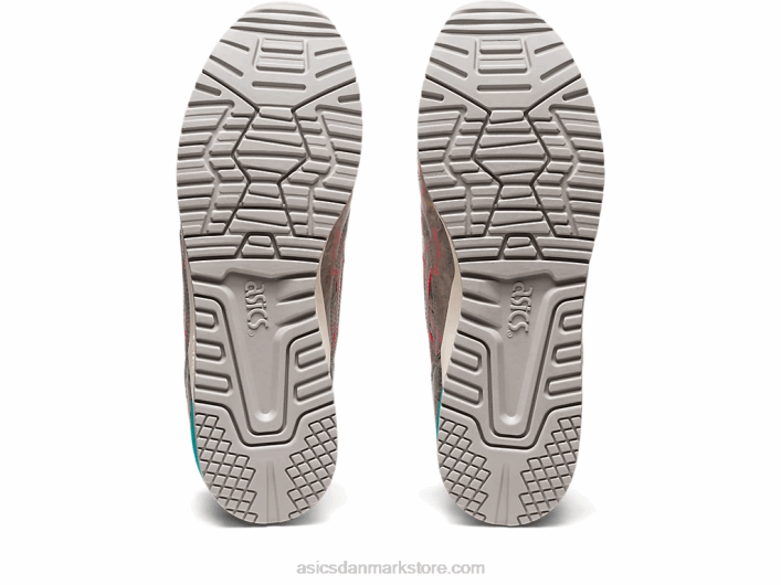 Asicsgel-lyte iii og genbrugsfilt 60Z4212 østersgrå/diva pink