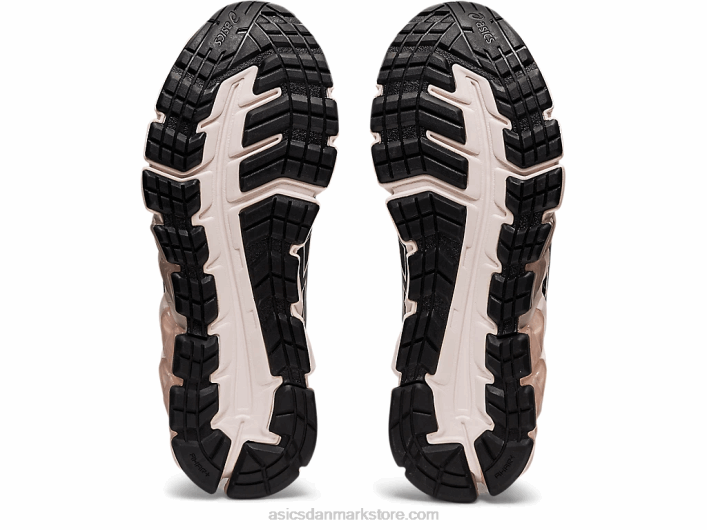 Asicsgel-quantum 180 60Z43188 sort/ingefær fersken