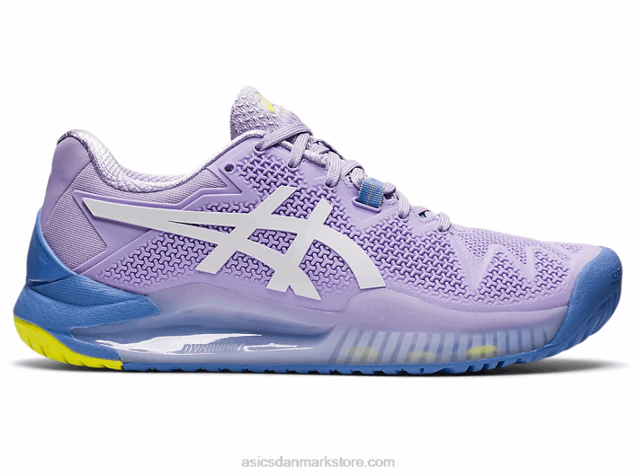 Asicsgel-opløsning 8 60Z43260 murasaki/hvid