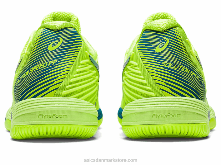 Asicsløsningshastighed ff 2 60Z42174 fare grøn/genfødt blå