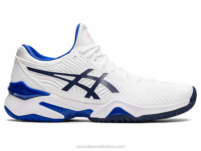 Asicsretten ff 2 60Z43902 hvid/lapis lazuli blå