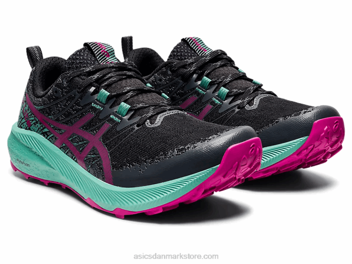 Asicsfuji lite 2 60Z43586 sort/fuchsiarød