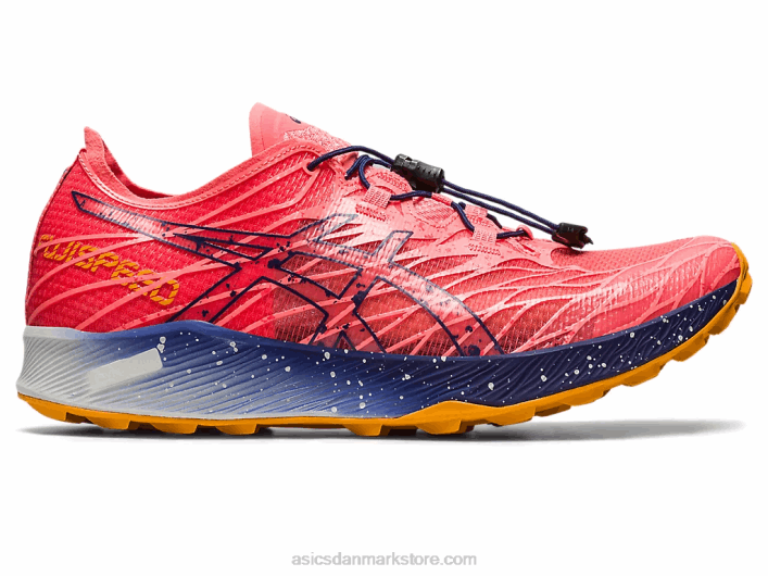 Asicsfujispeed 60Z42621 papaya/indigo blå