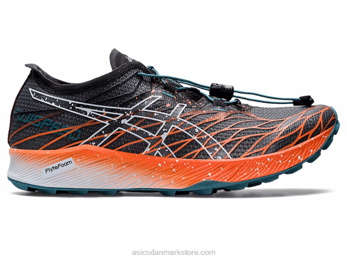 Asicsfujispeed 60Z42906 sort/nova orange