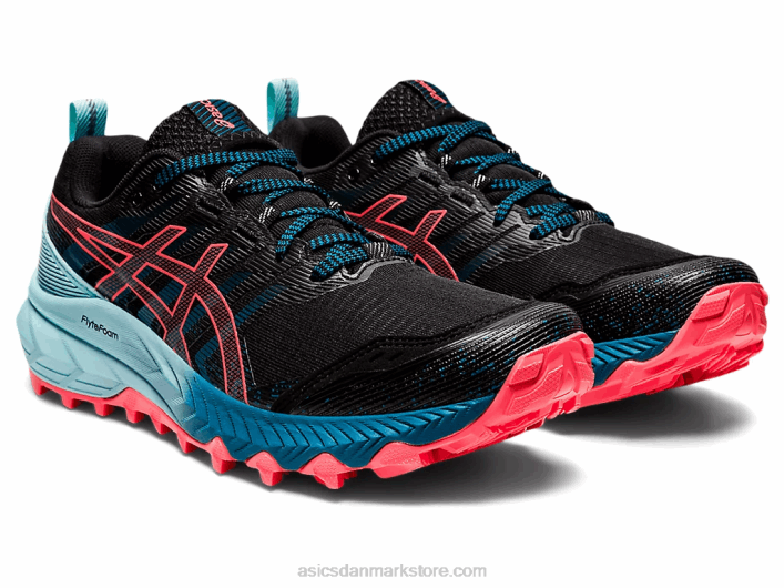 Asicsgel-trabuco 9 60Z43888 sort/flammende koral