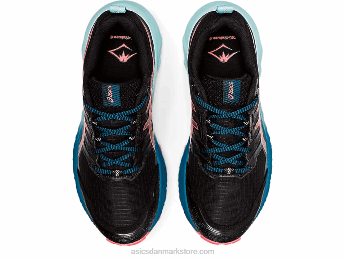 Asicsgel-trabuco 9 60Z43888 sort/flammende koral