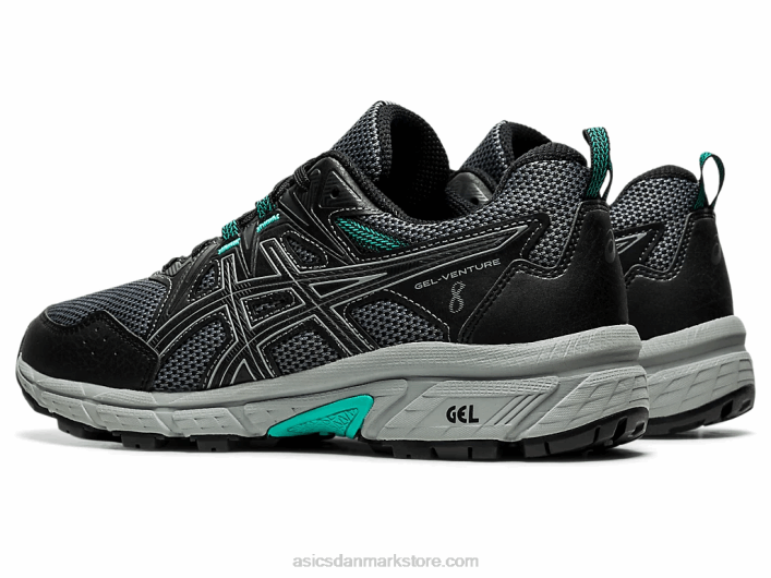 Asicsgel-venture 8 bred 60Z43946 sort/pladesten
