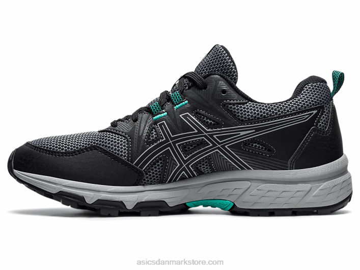 Asicsgel-venture 8 bred 60Z43946 sort/pladesten