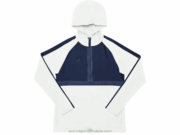 Asicsdamestretchvævet banetop 60Z44089 hold navy/hold hvid