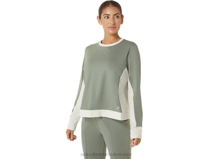 Asicsgenbrugt flare top til kvinder 60Z42777 lav grøn/birk